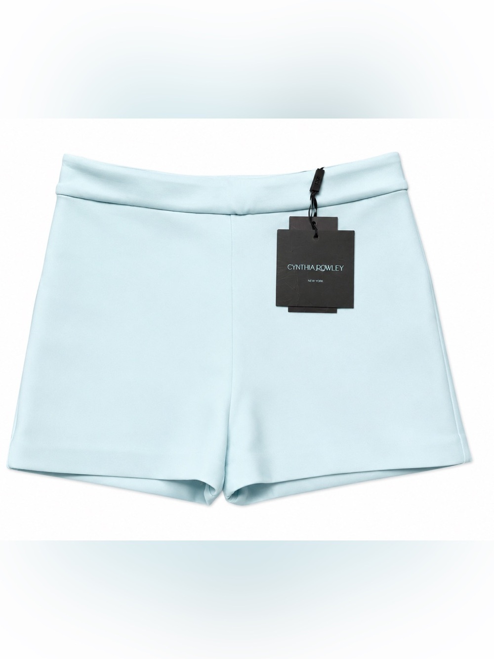 Cynthia Rowley Light Blue High Waisted Shorts Size 4 NWT